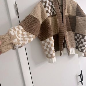 Handmade crochet sweater